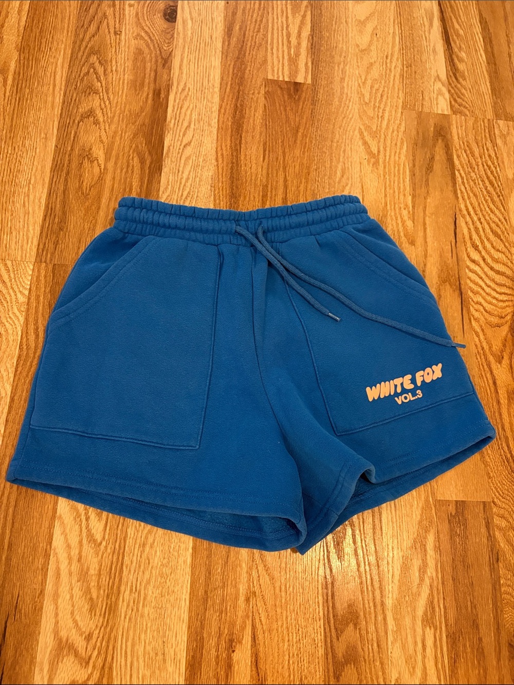 White fox shorts